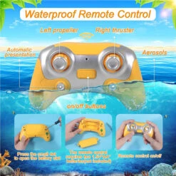 2.4GHz Remote Control Boat Spray Boat Twin Propeller Speedboat Waterproof Boat -Sun Baby Sales Store Remote Control Boat 9 80fa18a3 f885 486e b0b9 f8fab6d0b4e9