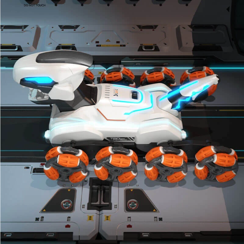 2.4G Remote Control Car 8WD Stunt Mechanical Dinosaur Spray Electric Car 7 2.4G Remote Control Car 8WD Stunt Mechanical Dinosaur Spray Electric Car - Image 7