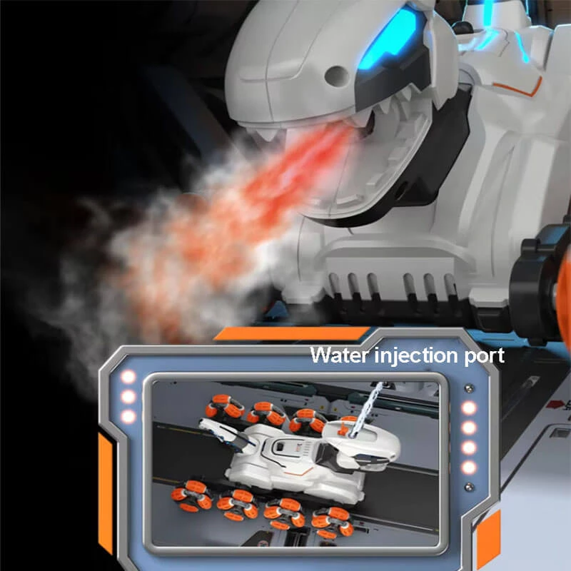 2.4G Remote Control Car 8WD Stunt Mechanical Dinosaur Spray Electric Car 8 2.4G Remote Control Car 8WD Stunt Mechanical Dinosaur Spray Electric Car - Image 8