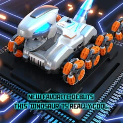 2.4G Remote Control Car 8WD Stunt Mechanical Dinosaur Spray Electric Car 13 2.4G Remote Control Car 8WD Stunt Mechanical Dinosaur Spray Electric Car -Sun Baby Sales Store Remote Control Car 8WD Stunt Mechanical Dinosaur 7