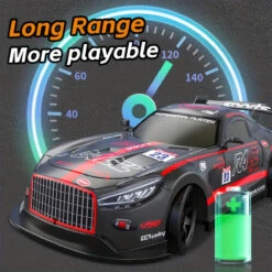Remote Control Car RC Drift Car 4WD Electric Drift Racing Car With Light Music Spray For Kids -Sun Baby Sales Store Remote Control Car Electric 4WD Drift Racing Car 1