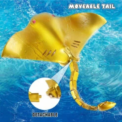 2.4G Remote Control Manta Ray Toy High Simulation Devil Ray Fish RC Boat Toys For Kids -Sun Baby Sales Store Remote Control Manta Ray Toy 1