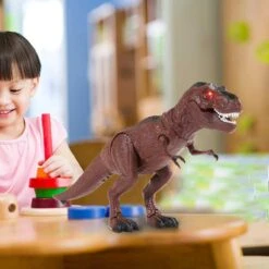 Realistic Infrared Remote Control Walking Dinosaur Best Tyrannosaurus Robot Gift For Kids 12 Realistic Infrared Remote Control Walking Dinosaur Best Tyrannosaurus Robot Gift For Kids -Sun Baby Sales Store RemoteControlDinosaur 5 012e729d 8510 4955 b76e 4132f5bef7a6
