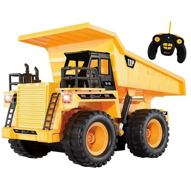 1:22 2.4Ghz 6CH RC Dump Truck Engineering Car Heavy Duty Construction Vehicle With Light Sound 1 1:22 2.4Ghz 6CH RC Dump Truck Engineering Car Heavy Duty Construction Vehicle With Light Sound