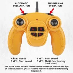 1:22 2.4Ghz 6CH RC Dump Truck Engineering Car Heavy Duty Construction Vehicle With Light Sound 13 1:22 2.4Ghz 6CH RC Dump Truck Engineering Car Heavy Duty Construction Vehicle With Light Sound -Sun Baby Sales Store RemoteControlDumpTruck 4