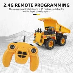 1:22 2.4Ghz 6CH RC Dump Truck Engineering Car Heavy Duty Construction Vehicle With Light Sound 18 1:22 2.4Ghz 6CH RC Dump Truck Engineering Car Heavy Duty Construction Vehicle With Light Sound -Sun Baby Sales Store RemoteControlDumpTruck 9