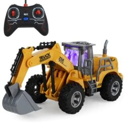 1:32 5 Channels Remote Control Engineering Truck Mini Excavator Bulldozer Tractor Dump Truck