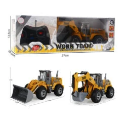 1:32 5 Channels Remote Control Engineering Truck Mini Excavator Bulldozer Tractor Dump Truck -Sun Baby Sales Store RemoteControlEngineeringCar 3