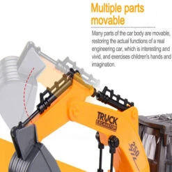 1:32 5 Channels Remote Control Engineering Truck Mini Excavator Bulldozer Tractor Dump Truck -Sun Baby Sales Store RemoteControlEngineeringCar 4