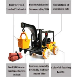 Kids RC Drift Car 21CH Remote Control Engineering Vehicle 3in1 Forklift/Crane/Trailer Highly Simulated -Sun Baby Sales Store RemoteControlEngineeringCar 5 ad222a68 e0b9 41b2 88ad e73abfb60937