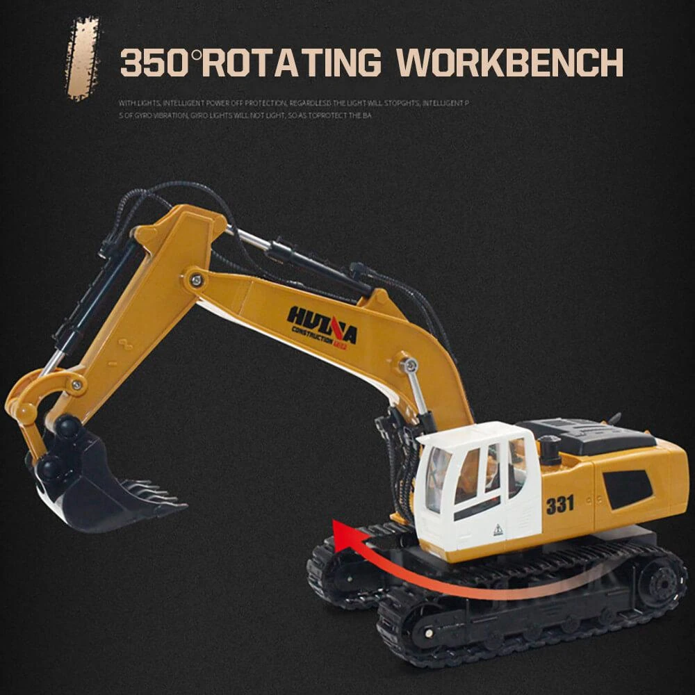 8 Channels Full Functional Excavator Electric Remote Control Construction Tractor 3 8 Channels Full Functional Excavator Electric Remote Control Construction Tractor - Image 3