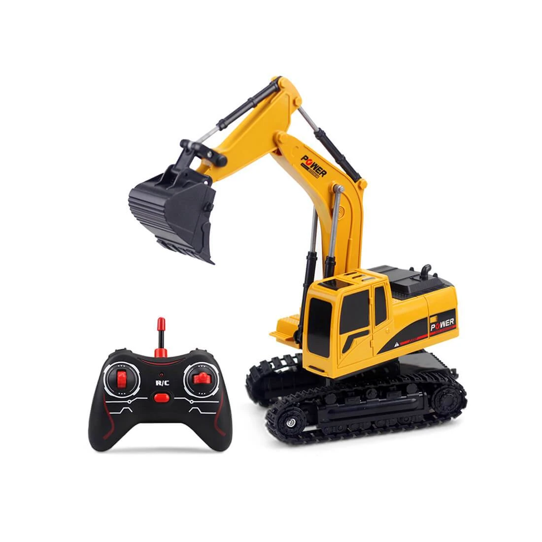 1:24 Scale Heavy Remote Control Excavator Construction Vehicle High Replica 6 Channels 2 1:24 Scale Heavy Remote Control Excavator Construction Vehicle High Replica 6 Channels - Image 2