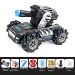 Water Bomb Armored Vehicle Watch Induction And Remote Control Stunt Tank Drift Car 14 Water Bomb Armored Vehicle Watch Induction And Remote Control Stunt Tank Drift Car -Sun Baby Sales Store RemoteControlTankWaterBombCarWatchInduction 1