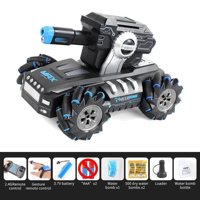 Water Bomb Armored Vehicle Watch Induction And Remote Control Stunt Tank Drift Car 3 Water Bomb Armored Vehicle Watch Induction And Remote Control Stunt Tank Drift Car - Image 3