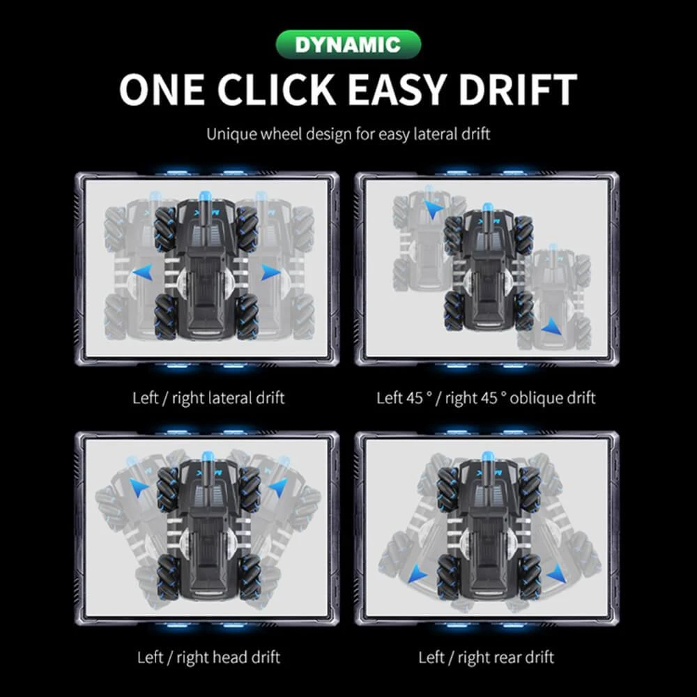 Water Bomb Armored Vehicle Watch Induction And Remote Control Stunt Tank Drift Car 7 Water Bomb Armored Vehicle Watch Induction And Remote Control Stunt Tank Drift Car - Image 7