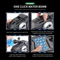 Water Bomb Armored Vehicle Watch Induction And Remote Control Stunt Tank Drift Car 19 Water Bomb Armored Vehicle Watch Induction And Remote Control Stunt Tank Drift Car -Sun Baby Sales Store RemoteControlTankWaterBombCarWatchInduction 11