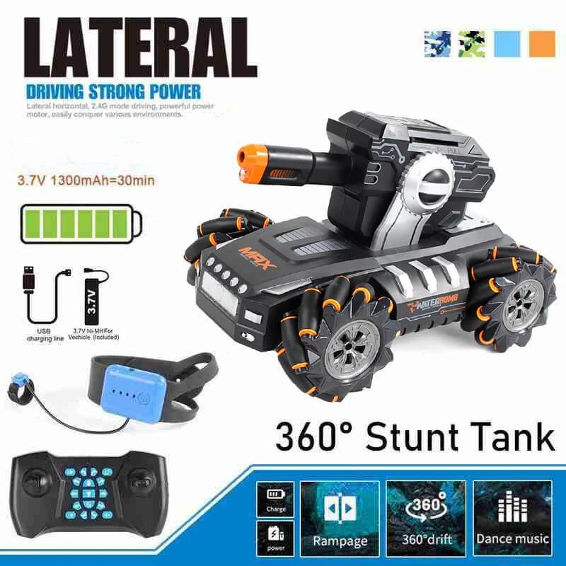 Water Bomb Armored Vehicle Watch Induction And Remote Control Stunt Tank Drift Car 11 Water Bomb Armored Vehicle Watch Induction And Remote Control Stunt Tank Drift Car - Image 11