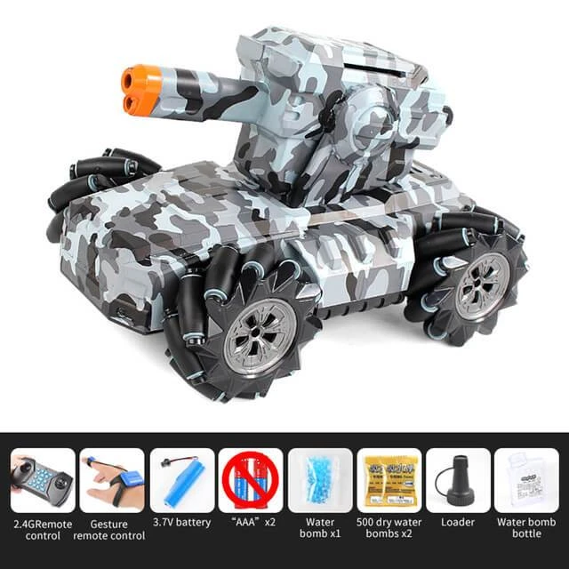 Water Bomb Armored Vehicle Watch Induction And Remote Control Stunt Tank Drift Car 2 Water Bomb Armored Vehicle Watch Induction And Remote Control Stunt Tank Drift Car - Image 2