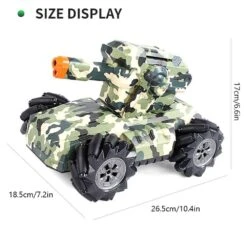 Water Bomb Armored Vehicle Watch Induction And Remote Control Stunt Tank Drift Car 23 Water Bomb Armored Vehicle Watch Induction And Remote Control Stunt Tank Drift Car -Sun Baby Sales Store RemoteControlTankWaterBombCarWatchInduction 4