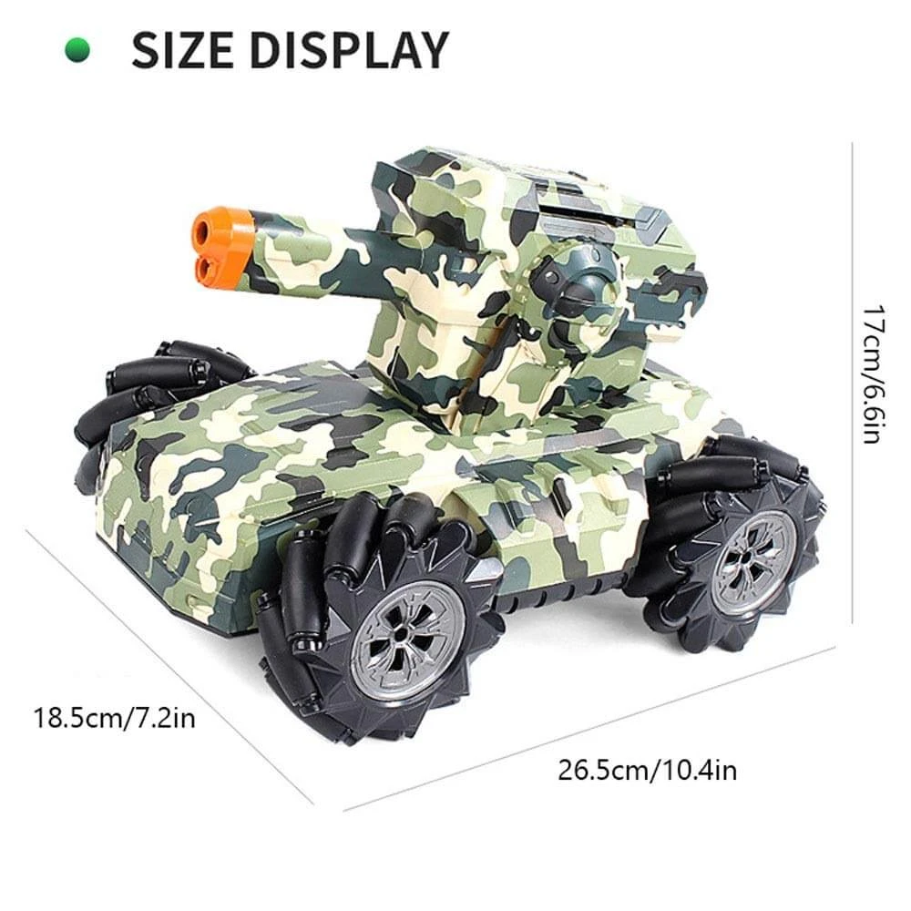 Water Bomb Armored Vehicle Watch Induction And Remote Control Stunt Tank Drift Car 12 Water Bomb Armored Vehicle Watch Induction And Remote Control Stunt Tank Drift Car - Image 12