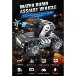 Water Bomb Armored Vehicle Watch Induction And Remote Control Stunt Tank Drift Car 17 Water Bomb Armored Vehicle Watch Induction And Remote Control Stunt Tank Drift Car -Sun Baby Sales Store RemoteControlTankWaterBombCarWatchInduction 5