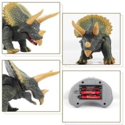 Walking Remote Control Triceratops Toy Model Light Sound High Simulation Action Figure -Sun Baby Sales Store RemoteControlTriceratops 5