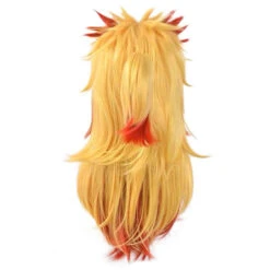 Nezuko Tanjiro Wig Cosplay Wig Of Kyojuro Shinobu Zenitsu Giyu Mitsuri Kanao 26 Nezuko Tanjiro Wig Cosplay Wig Of Kyojuro Shinobu Zenitsu Giyu Mitsuri Kanao -Sun Baby Sales Store Rengoku Kyoujurou cosplay wig back