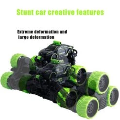 Radio Control Car 360° Rotation Deformation Off-Road Vehicle All-terrain Stunt Buggy 15 Radio Control Car 360° Rotation Deformation Off-Road Vehicle All-terrain Stunt Buggy -Sun Baby Sales Store RotationOff RoadRCVehicle 5