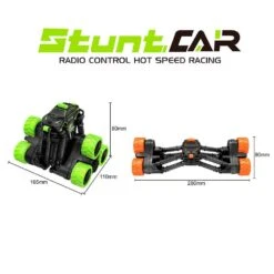 Radio Control Car 360° Rotation Deformation Off-Road Vehicle All-terrain Stunt Buggy 19 Radio Control Car 360° Rotation Deformation Off-Road Vehicle All-terrain Stunt Buggy -Sun Baby Sales Store RotationOff RoadRCVehicle 7