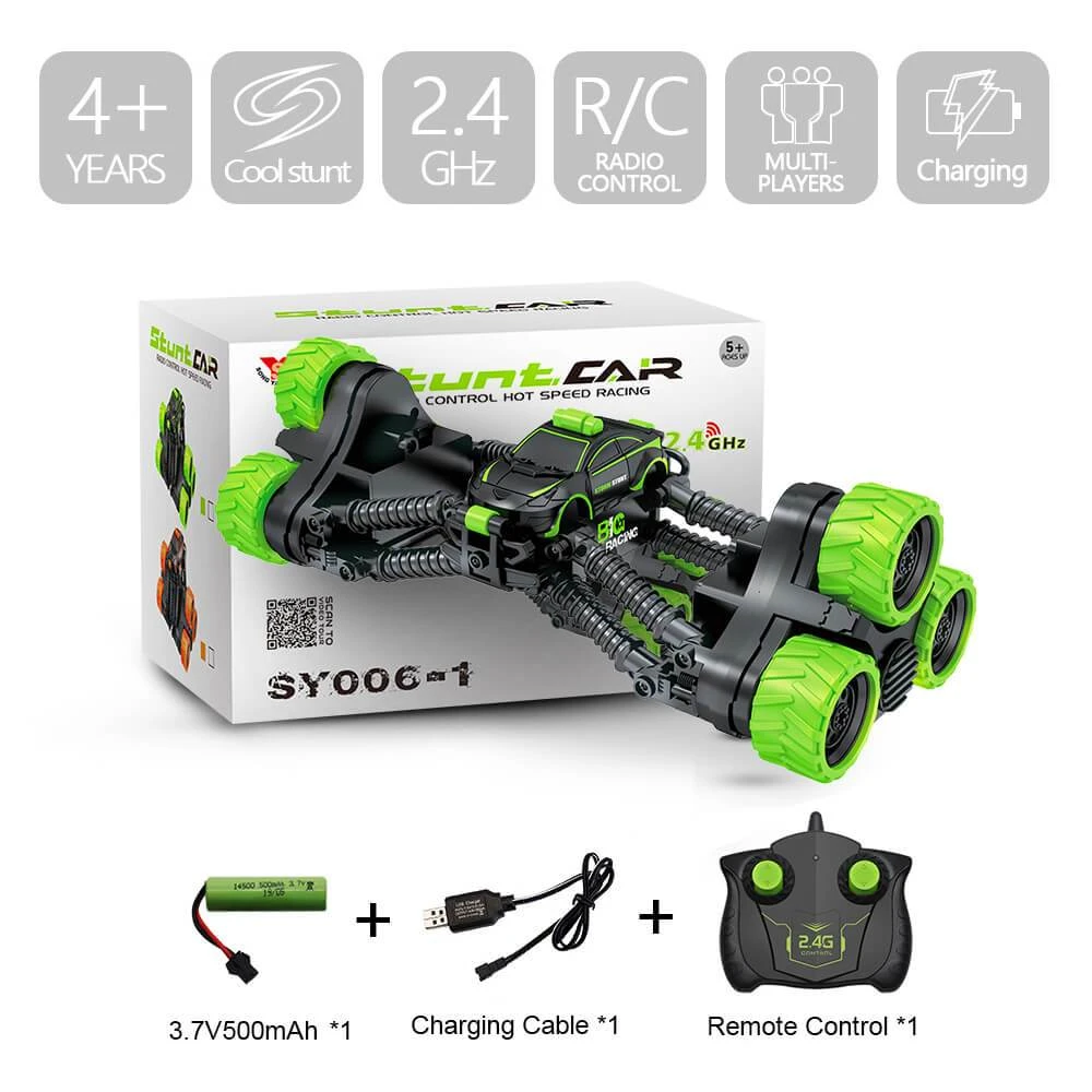 Radio Control Car 360° Rotation Deformation Off-Road Vehicle All-terrain Stunt Buggy 10 Radio Control Car 360° Rotation Deformation Off-Road Vehicle All-terrain Stunt Buggy - Image 10