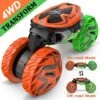 RC Cars For Kids - 1:12 Rugged Remote Control Car 2.4Ghz Off-Road Dual Motors Rock Crawler Transform All Terrains