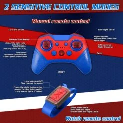 2.4G Twist RC Car 4WD Colorful Drift Car Transformable Stunt Car Dual Control With Smart Eyes 15 2.4G Twist RC Car 4WD Colorful Drift Car Transformable Stunt Car Dual Control With Smart Eyes -Sun Baby Sales Store S piderRcGestureSensingStuntCarToys 4