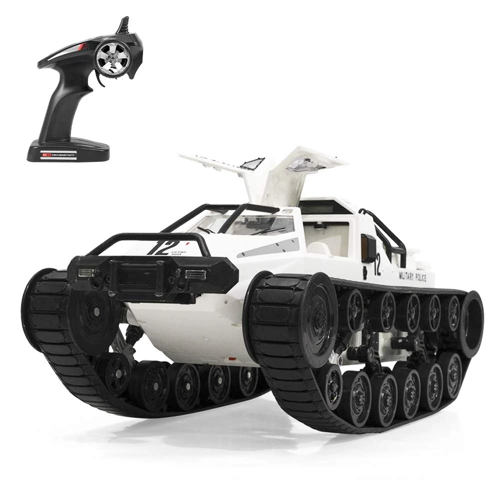 4WD RC Tank 360° Rotation Spray Tank Alloy 2.4G Remote Control Crawler Tank 2 4WD RC Tank 360° Rotation Spray Tank Alloy 2.4G Remote Control Crawler Tank - Image 2
