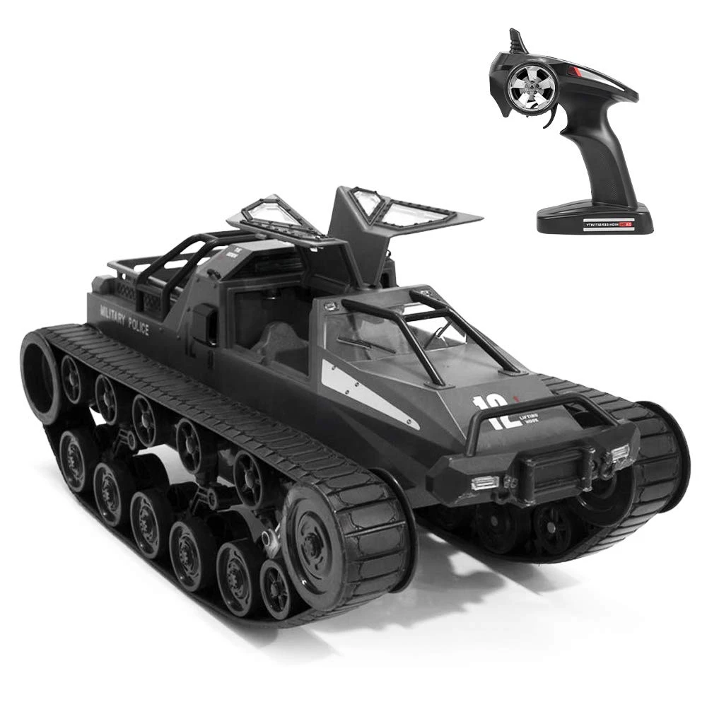 4WD RC Tank 360° Rotation Spray Tank Alloy 2.4G Remote Control Crawler Tank 3 4WD RC Tank 360° Rotation Spray Tank Alloy 2.4G Remote Control Crawler Tank - Image 3