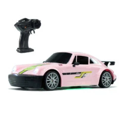 1/20 RC Drift Car 2.4G Full Scale Stunt Car 4WD Electric RC Racing Car With Lights -Sun Baby Sales Store SKU 03 Pink