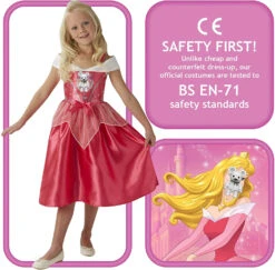 Sleeping Princess Aurora Dress Girls Birthday Dress Up Outfit Halloween Cosplay Costume 7 Sleeping Princess Aurora Dress Girls Birthday Dress Up Outfit Halloween Cosplay Costume -Sun Baby Sales Store Sleepingbeautycostume 2