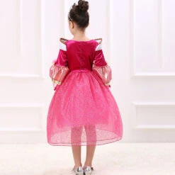 Princess Aurora Dress Girls Fairy Tale Outfits Halloween Cosplay Costume -Sun Baby Sales Store Sleepingbeautyprincesscostume 1