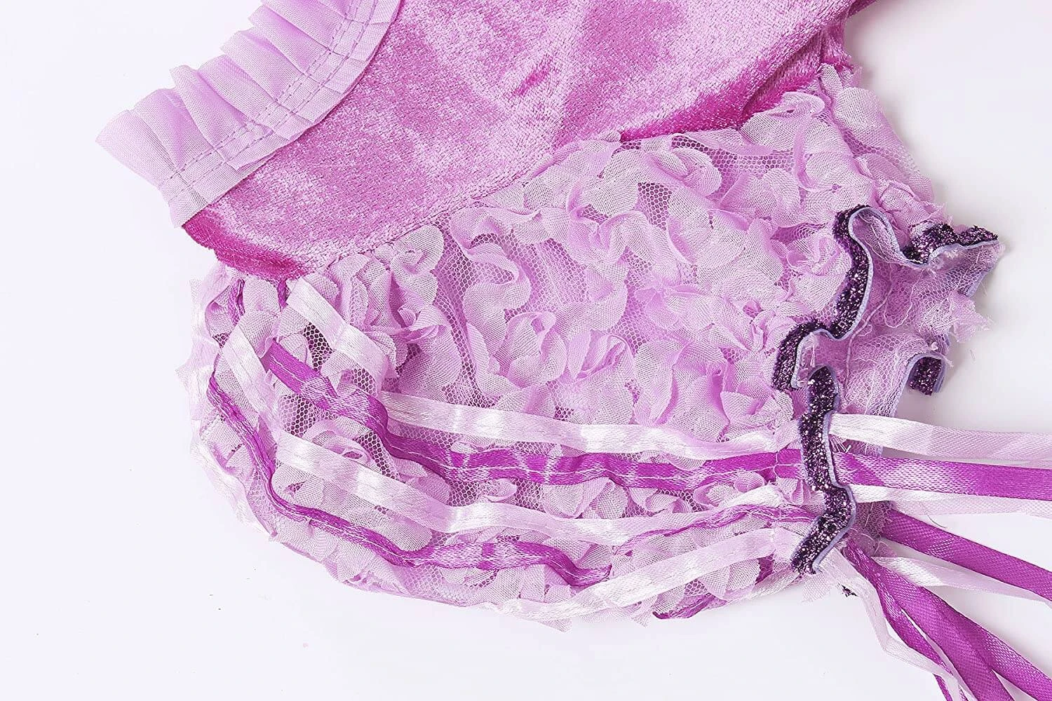 Girls Princess Dress Longest Hair Princess OutfitFairy Tales Cosplay Costume 4 Girls Princess Dress Longest Hair Princess OutfitFairy Tales Cosplay Costume - Image 4