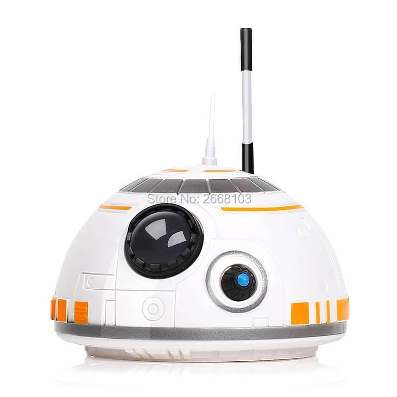 2.4G Remote Control Robot Smart Star Wars BB8 Robot With Music Sound Moveable Doll 2 2.4G Remote Control Robot Smart Star Wars BB8 Robot With Music Sound Moveable Doll - Image 2