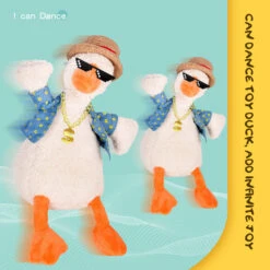 14" Super Soft Cuddly Talking Animal Duck Doll Plush Toy, Christmas Gift For Kids -Sun Baby Sales Store TalkingAnimalDuckDoll 4