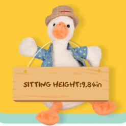 14" Super Soft Cuddly Talking Animal Duck Doll Plush Toy, Christmas Gift For Kids -Sun Baby Sales Store TalkingAnimalDuckDoll 7