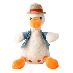 14" Super Soft Cuddly Talking Animal Duck Doll Plush Toy, Christmas Gift For Kids -Sun Baby Sales Store TalkingAnimalDuckDoll 8