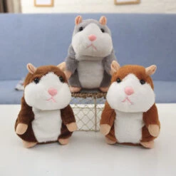 Talking Hamster Falante Mouse Pet Plush Toy Cute Talking Sound Record Educational Stuffed Doll 14 Talking Hamster Falante Mouse Pet Plush Toy Cute Talking Sound Record Educational Stuffed Doll -Sun Baby Sales Store TalkingHamster 3