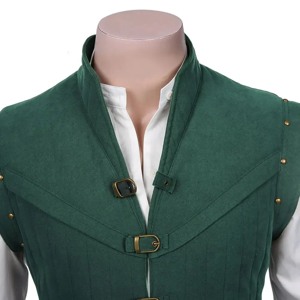 Flynn Rider Costume Vest Shirt Outfits Halloween Carnival Theme Party Cosplay 6 Flynn Rider Costume Vest Shirt Outfits Halloween Carnival Theme Party Cosplay - Image 6