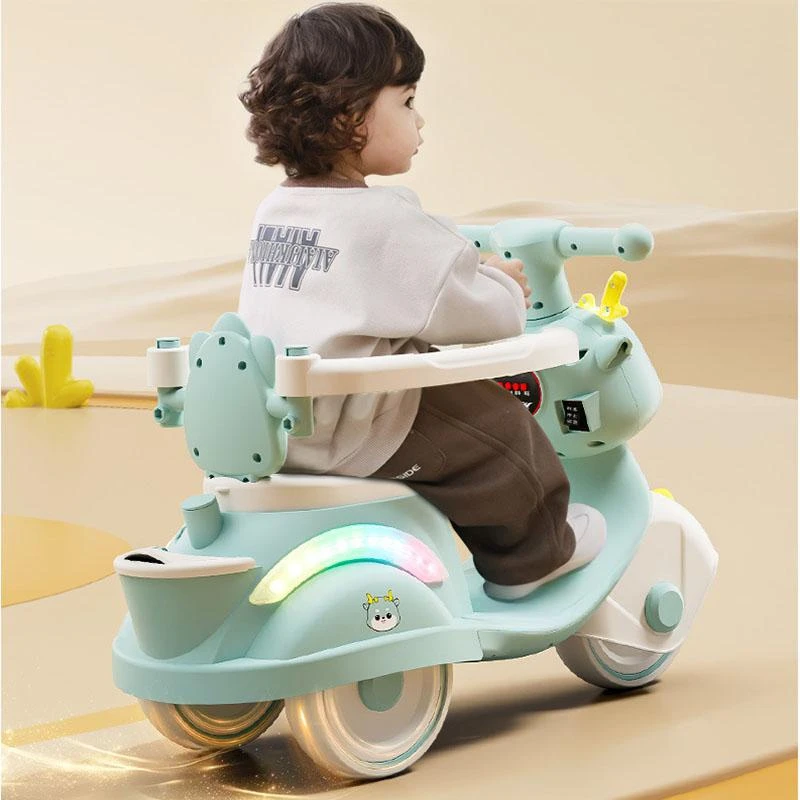 Toddler 3 IN 1 Ride On Car Cartoon Push Car 360° Safe Protection Ride On Toy 11 Toddler 3 IN 1 Ride On Car Cartoon Push Car 360° Safe Protection Ride On Toy - Image 11