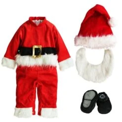 Toddler Christmas Costume Kids Santa's Little Elf Snowman Outfit Christmas Dress Up -Sun Baby Sales Store Toddler Christmas costume elf snowman santa outfit 10