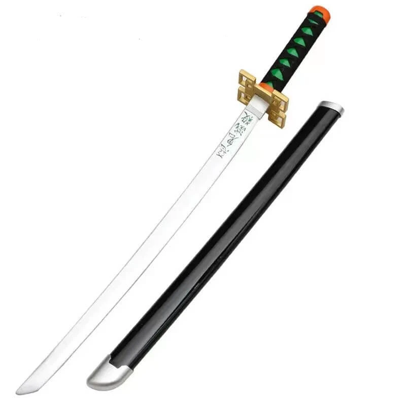 Tanjiro Kyojuro Inosuke Muichiro Sword Halloween Cosplay Props Replica Sword 4 Tanjiro Kyojuro Inosuke Muichiro Sword Halloween Cosplay Props Replica Sword - Image 4