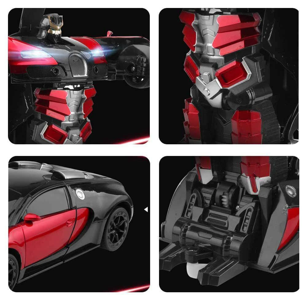 1:14 Remote Control Transformer Robot Car Toys Gesture Sensing RC Car Transforming With Sounds, LED Lights 9 1:14 Remote Control Transformer Robot Car Toys Gesture Sensing RC Car Transforming With Sounds, LED Lights - Image 9