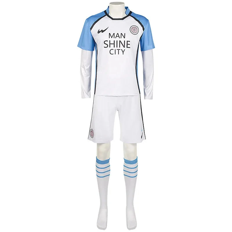 Unisex No.11 Nagi Seishiro Costume Manshine City Football Uniform Hyoma Chigiri Jersey 10 Unisex No.11 Nagi Seishiro Costume Manshine City Football Uniform Hyoma Chigiri Jersey - Image 10