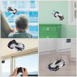 Wall Climbing RC Car Remote Control Toy 360° Rotating Stunt Car 15 Wall Climbing RC Car Remote Control Toy 360° Rotating Stunt Car -Sun Baby Sales Store WallClimbingToyRCCar 1